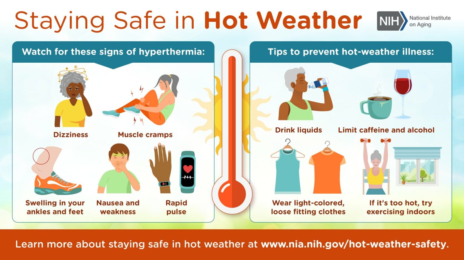 Hot Weather Safety For Older Adults Village At Belmar