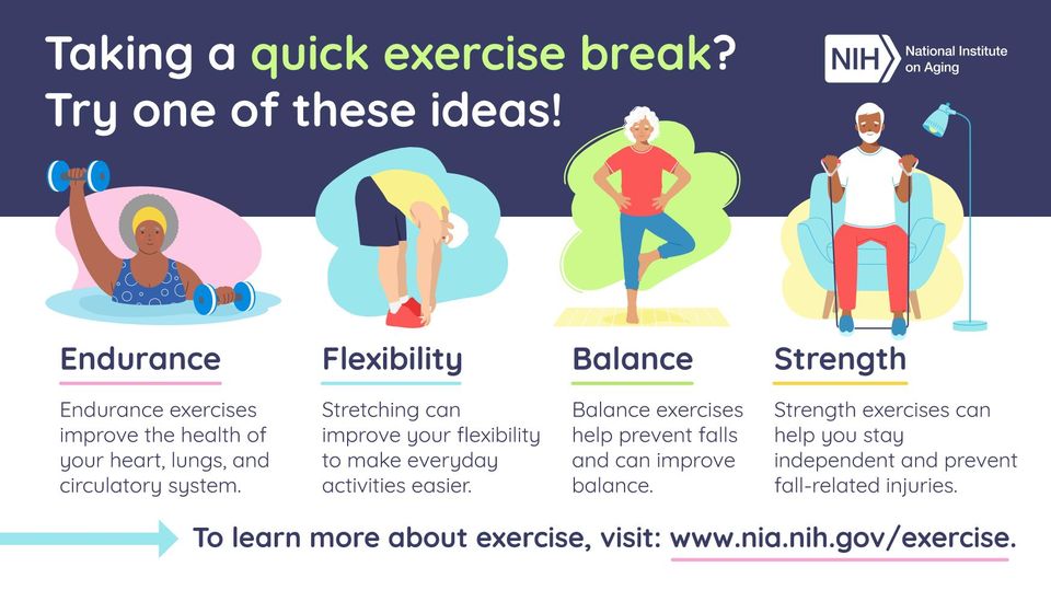 Four Types of Exercise Can Improve Your Health and Physical Ability